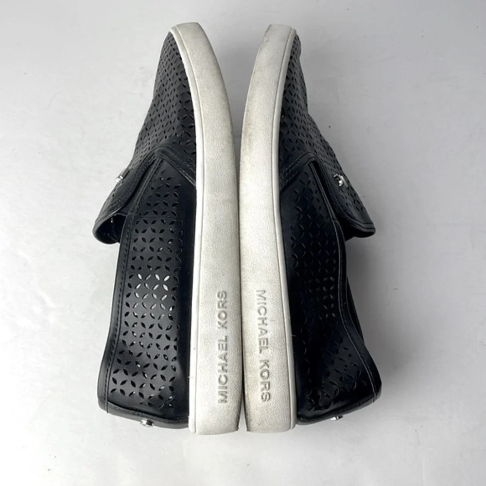 Michael Kors Olivia Jem Black Loafers